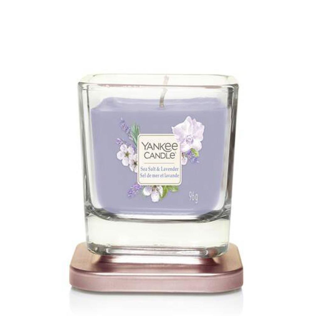 Yankee Candle Sea Salt & Lavender Elevation Small Jar Candle Extra Image 1